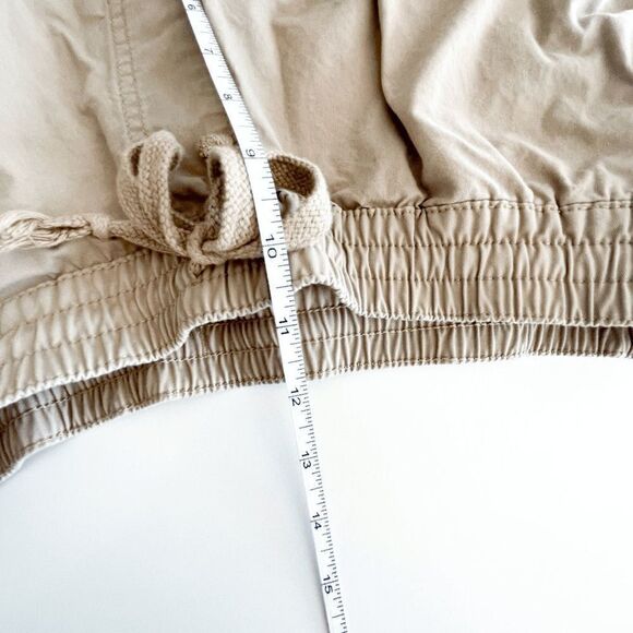 Vans Mens Pull On Casual Shorts Drawstring Stretch Waist Tan Medium - Picture 6 of 9